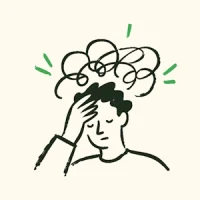 Insurance claim for mental illness icon