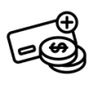 Lump sum payment icon