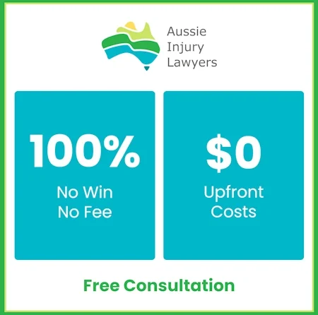 No win no fee personal injury lawyers Brisbane infographic